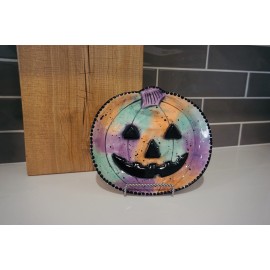 Large Pumpkin Plate - Case of 6 Large Pumpkin Plate - Case of 6